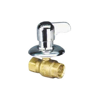  Кран кульовий, для прихованого монтажу, з важелем, для систем питного водопостачання. Корпус з штампованої латуні по DIN 17660.DN 20 (HERZ 1220212) 