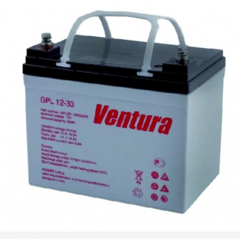 Акумуляторна батарея Ventura 12V 33Ah (195 * 129 * 179мм), Q1 (GPL 12-33) 