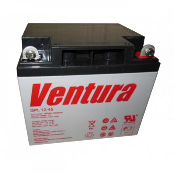  Акумуляторна батарея Ventura 12V 45Ah (195 * 165 * 171мм), Q1 (GPL 12-45) 