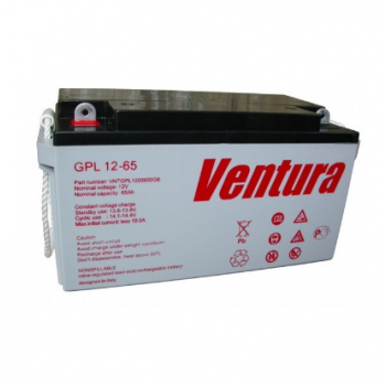  Акумуляторна батарея Ventura 12V 65Ah (350 * 166 * 174мм), Q1 (GPL 12-65) 
