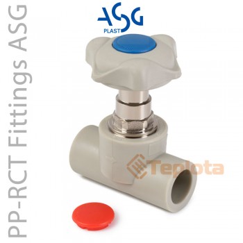  ASG Plast Клапан прямоструминний ASG 20 мм, арт. 1415267234 