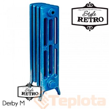  Чавунний дизайнерський радіатор RETROstyle Derby M 200/144 (підлоговий) 