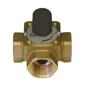  Чотириходовий змішувальний клапан з рукояткою, DN 32, Kvs 10 (HERZ 1213804) 