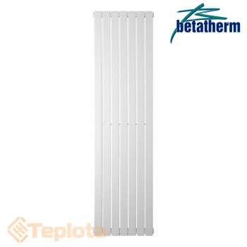  Вертикальний радіатор Betatherm Blende h-1600, білий (дизайнерський радіатор) 