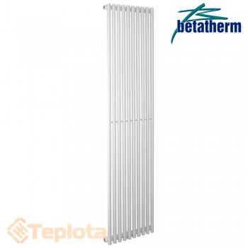  Вертикальний радіатор Betatherm Praktikum 1 1800x387, білий (дизайнерський радіатор) 