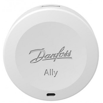  Danfoss Кімнатний датчик Ally Room Sensor, Zigbee, 1 x CR2450, білий 