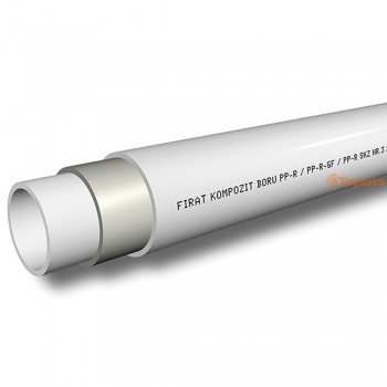 Firat Fiber Труба поліпропіленова з скловолокном PP-R 32х5,4 мм, PN25, арт. 7700023032 