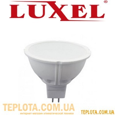 Світлодіодна лампа Luxel LED MR-16 6W GU5.3 3000K 