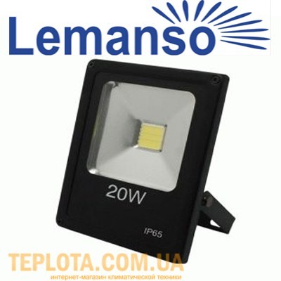  Світлодіодний прожектор Lemanso 20W 6500K IP65 