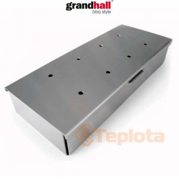  Контейнер для деревної тріски смокер-бокс GrandHall (нерж.сталь) , арт. A06701005E 