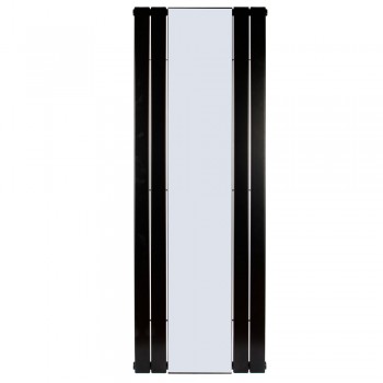  Betatherm Дизайнерський вертикальний радіатор Mirror 1800мм/609мм ( з дзеркалом) (Чорний (Ral 9005M)) 