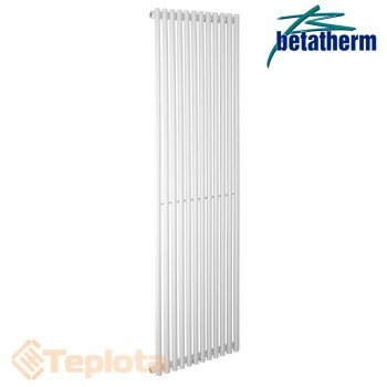  Вертикальний радіатор Betatherm Praktikum 1 2000x501, білий (дизайнерський радіатор) 
