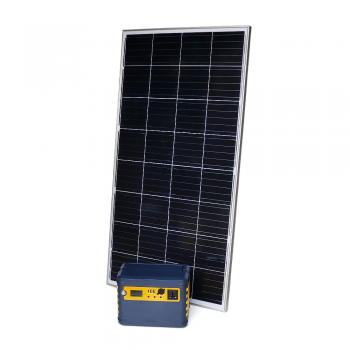  Портативная станция BRAZZERS BRPRS-1024W+POLY Solar panel 160W, AC / 220v / 1.1kw  