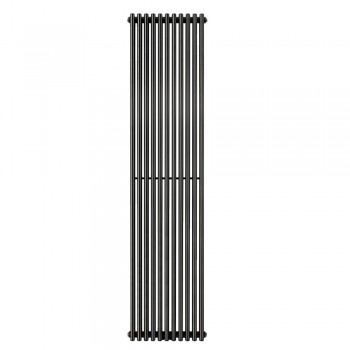  Betatherm Дизайнерський вертикальний радіатор Praktikum1800мм/425мм (Чорний (Ral 9005M)) 