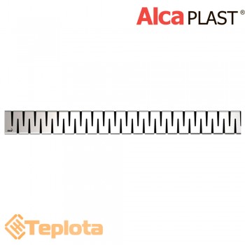  Alcaplast Решітка для водовідвідного жолоба, трапа (нержавіюча сталь матова), ZIP 750мм 