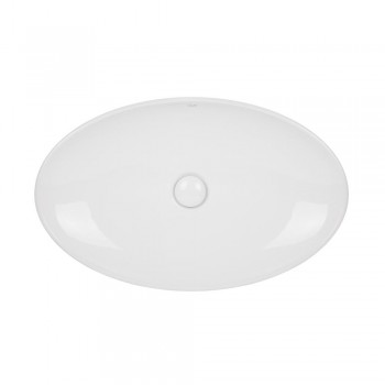 Умывальник Раковина-чаша Qtap Dove 680х420х120 White з донним клапаном QT0611K160W 