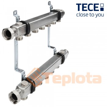  TECE Колектор для систем опалення на 2 контура, нерж. сталь (712551) 