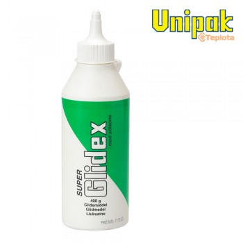  Unipak Super Glidex 400 г Мастило для монтажу каналізаційних труб (у пляшці) 