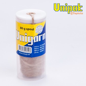  Unipak Unigarn - льняні волокна (80 г котушка в контейнері) 