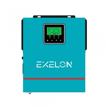  Інвертор Exelon EXS-1000 / 12, 1000VA, 12V, струм заряду 0-40A, MPPT (20-150VDC, 80A), 290x240x91mm, 3.5 kg (YT-EXS-1000-12) 