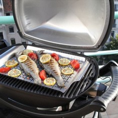  Weber 52020879 Електричний гриль Weber® Q 1400 з підставкою, Колір - Темно-сірий 