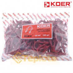  Скоба якорна Koer KR.8010 (40 мм) ціна за 1шт. (упаковка 100 шт.), арт. KR2972 