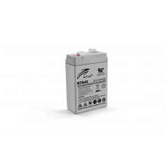  Акумуляторна батарея AGM RITAR RT645, Gray Case, 6V 4.5Ah ( 70х47х99 (105) ) Q20 