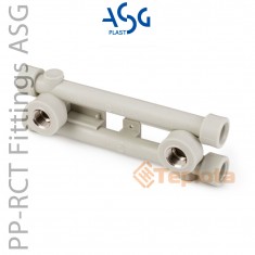 ASG Plast Настінний комплект (подвійне настінне коліно) ASG 2х20х1/2