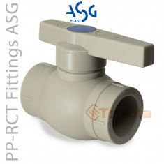  ASG Plast Клапан шаровий з пластиковою кулькою ASG 40 мм, арт. 1417599198 