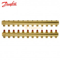  Danfoss Колектор FHF 12 без витратомірів (088U0512) 