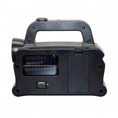  Electro House EH-FLSB-02 Ліхтарик з акумулятором та сонячною батареєю Синій 