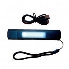 Electro House EH-FLV-B10 Ліхтарик з боковим світлом та акумулятором Чорний 