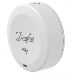  Danfoss Кімнатний датчик Ally Room Sensor, Zigbee, 1 x CR2450, білий 