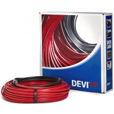  DEVI Кабель нагрівальний DEVIflex 18Т, 2х жильний, 6.8кв.м, 1005W, 54м, 230V 