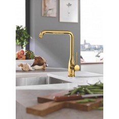  Grohe Змішувач для кухні Essence, довж.виливу - 220мм, поворотний, 1важіль, прохолодний схід сонця 