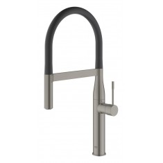  Grohe Змішувач для кухні Essence, довж.виливу - 240мм, поворотний/гнучкий, 1важіль, матовий графіт 