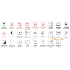  EWT Clima S-090SDP-HRFN8 Кондиціонер інверторний EWT Scirocco (тепло до -20) 