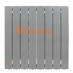  Радіатор алюмінієвий Fondital Blitz Super B4 Graphite 500/100 (сірий матовий) 8 секцій 