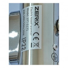  Полотенцесушитель электрический Zerix Turn EPT-5171 (поворотный, 50W) (ZX5028) 
