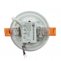 LED панель універсальна Кругла 6500К 9 Вт  700 Лм Electro House EH-PU-9R 