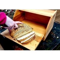  Хлібниця-дошка для нарізки хліба Maysternya 37*24*19 см, вага 2.18кг. 8920 
