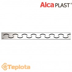  Alcaplast Решітка для водовідвідного жолоба, трапа (нержавіюча сталь глянцева), SMILE 850мм 