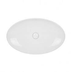 Умывальник Раковина-чаша Qtap Dove 680х420х120 White з донним клапаном QT0611K160W 