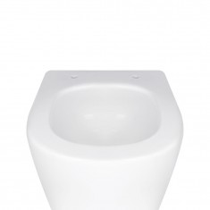  Унітаз підвісний Qtap Swan безободковий Ultra Quiet з сидінням Soft-close QT16335179W 