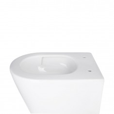  Унітаз підвісний Qtap Swan безободковий Ultra Quiet з сидінням Soft-close QT16335179W 