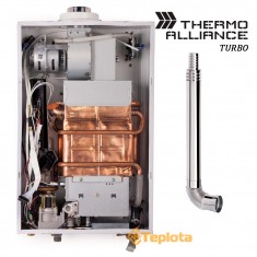  Газова колонка турбована Thermo Alliance JSG20-10ETP18 10 л Silver 