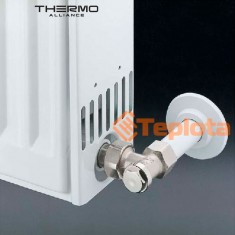  Радіатор сталевий Thermo Alliance 22-К 600х400 бічне підключення 