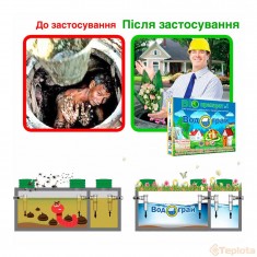  Водограй 400 г – Біопрепарат для вигрібних ям, септиків і вуличних туалетів 