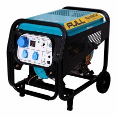  Генератор ДИЗЕЛЬНИЙ Full FDL6500LE 5кВт (6,2KVA), однофазний 220V, 50Hz, об'єм 12,5л 