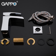  Змішувач для умивальника GAPPO G1007-20, хром 